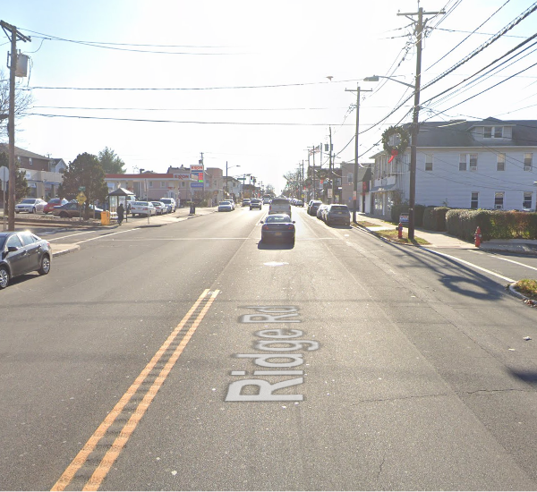 Ridge Road in Lyndhurst, NJ