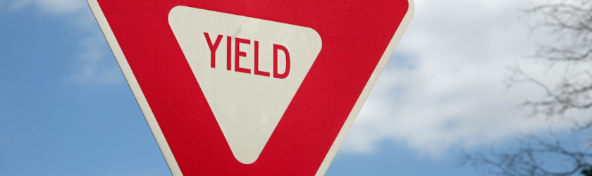 yield street sign